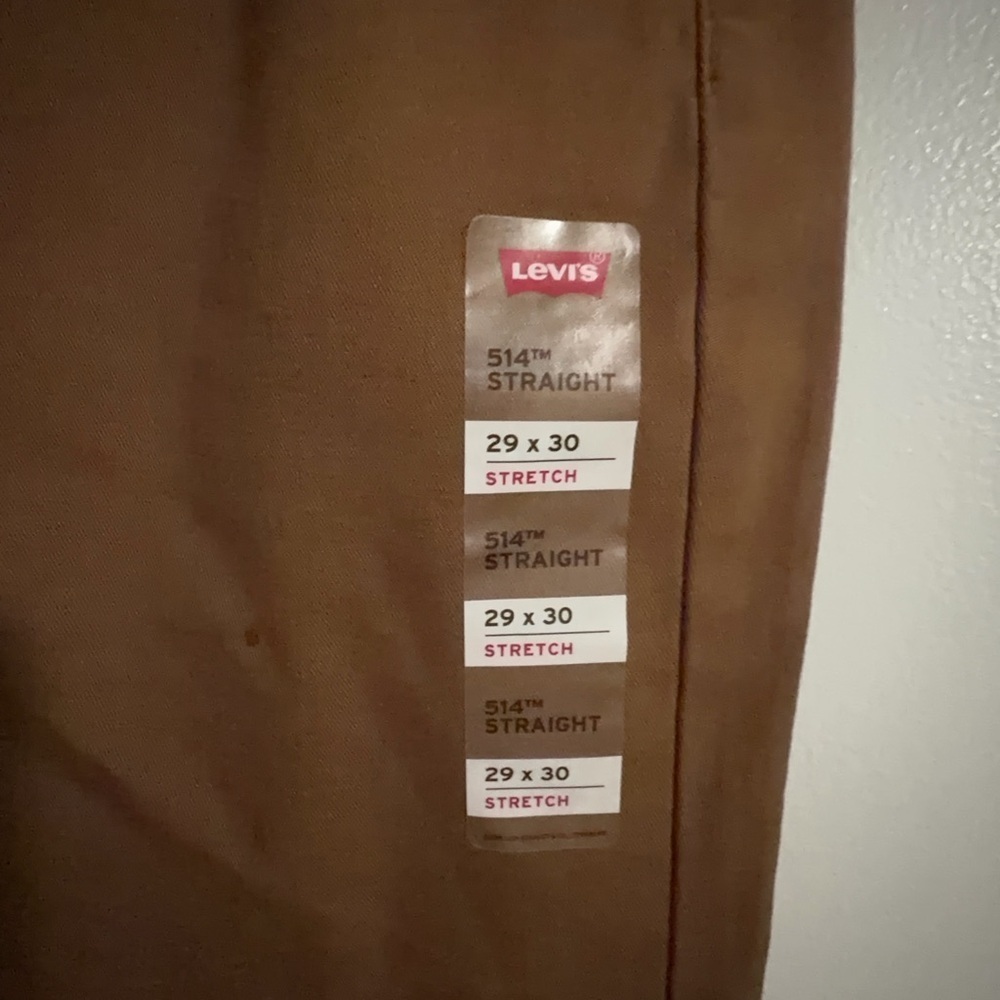 Levi's Men's Brown Straight Jeans - Picture 5 of 6